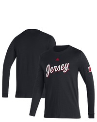 adidas Black New Jersey Devils 202122 Alternate Logo Amplifier Long Sleeve T Shirt At Nordstrom