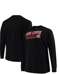 PROFILE Black Ohio State Buckeyes Big Tall Long Sleeve T Shirt At Nordstrom