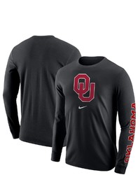 Nike Black Oklahoma Sooners Team Lockup 2 Hit Long Sleeve T Shirt At Nordstrom