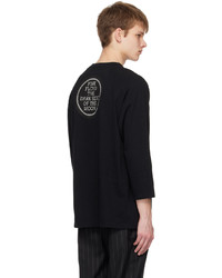 Undercover Black Print Long Sleeve T Shirt