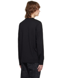Martine Rose Black Printed Long Sleeve T Shirt