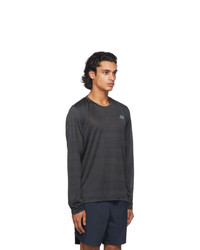 New Balance Black Q Speed Long Sleeve T Shirt