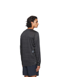 New Balance Black Q Speed Long Sleeve T Shirt
