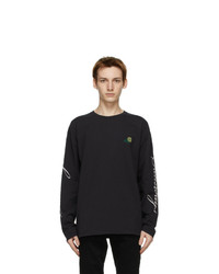 Saturdays Nyc Black Rose Long Sleeve T Shirt