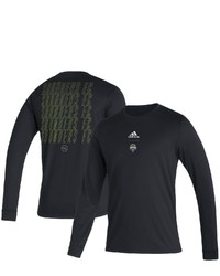 adidas Black Seattle Sounders Fc Club Long Sleeve T Shirt At Nordstrom