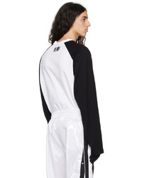 VTMNTS Black White Barcode Long Sleeve T Shirt
