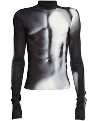 Balmain Body Print Detail T Shirt