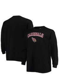 FANATICS Branded Black Arizona Cardinals Big T Sleeve T Shirt