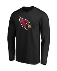 FANATICS Branded Black Arizona Cardinals Big Tall Primary Team Logo Long Sleeve T Shirt