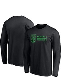 FANATICS Branded Black Austin Fc Delivering Victory Long Sleeve T Shirt