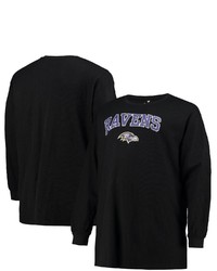 FANATICS Branded Black Baltimore Ravens Big T Sleeve T Shirt At Nordstrom