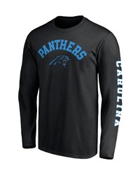 FANATICS Branded Black Carolina Panthers Big T Sleeve T Shirt