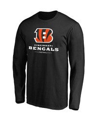 FANATICS Branded Black Cincinnati Bengals Team Lockup Long Sleeve T Shirt