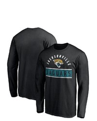 FANATICS Branded Black Jacksonville Jaguars Team Arc Knockout Long Sleeve T Shirt At Nordstrom