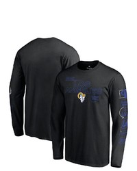 FANATICS Branded Black Los Angeles Rams Super Bowl Lvi Bound Big Tall Hollywood Action Long Sleeve T Shirt At Nordstrom