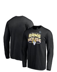 FANATICS Branded Black Los Angeles Rams Super Bowl Lvi Champions Hometown Long Sleeve T Shirt At Nordstrom