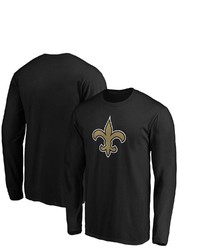 FANATICS Branded Black New Orleans Saints Primary Logo Long Sleeve T Shirt At Nordstrom