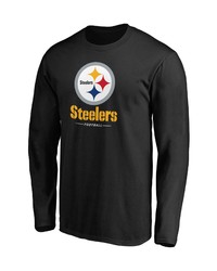 FANATICS Branded Black Pittsburgh Ers Team Lockup Long Sleeve T Shirt