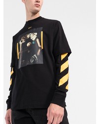 Off-White Caravaggio Painting Arrows Print Top