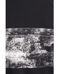Wesc Concrete Stripe Print Long Sleeve Crewneck T Shirt