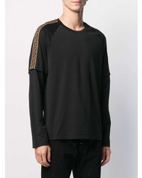 Fendi Ff Layer Effect Long Sleeved T Shirt
