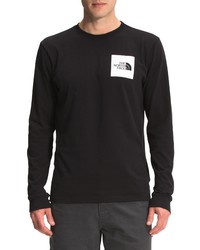 The North Face Fine Logo Long Sleeve Graphic Tee