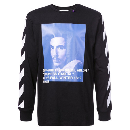 Off-White Gian Lorenzo Bernini Print T Shirt, $410 | farfetch.com