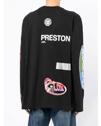 Heron Preston Global Print Long Sleeve T Shirt