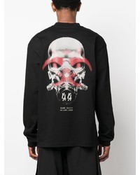 44 label group Graphic Print Long Sleeve Cotton T Shirt