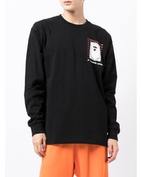 A Bathing Ape Graphic Print Long Sleeve Top