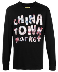 Chinatown Market Graphic Print Long Sleeved T Shirt