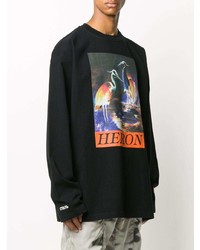 Heron Preston Graphic Print Oversized T Shirt