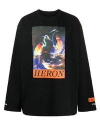 Heron Preston Graphic Print Oversized T Shirt