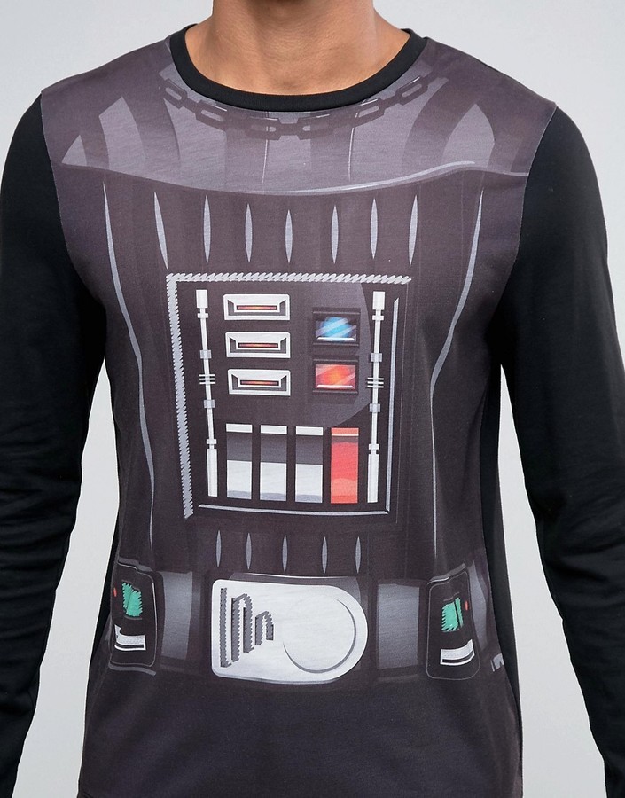 darth vader long sleeve shirt