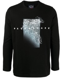 Paul & Shark Logo Knitted Long Sleeve Top