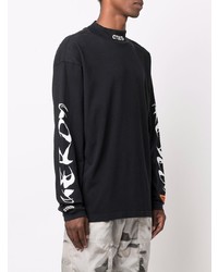 Heron Preston Logo Print Long Sleeve T Shirt