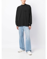 FEAR OF GOD ESSENTIALS Logo Print Long Sleeve T Shirt