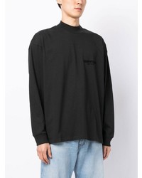 FEAR OF GOD ESSENTIALS Logo Print Long Sleeve T Shirt