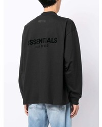 FEAR OF GOD ESSENTIALS Logo Print Long Sleeve T Shirt