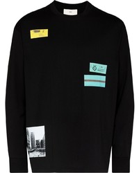 Song For The Mute Logo Print Long Sleeve T Shirt