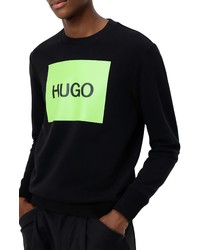 Hugo Long Sleeve Logo Graphic Tee