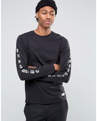 Hype Long Sleeve T Shirt With Arm Print