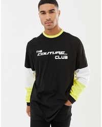 The Couture Club Long Sleeve T Shirt With Racer Logo