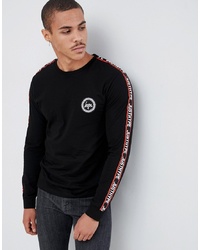 Hype Long Sleeve T Shirt With Taped Logo
