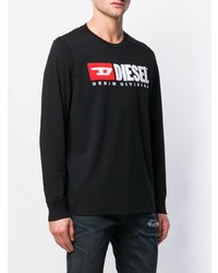 Diesel Longsleeved Logo T Shirt