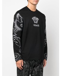 Versace Medusa Print Detail T Shirt