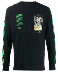 Off-White Pascal Painting Long Sleeved T Shirt