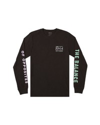 RVCA Past Present Long Sleeve Graphic Tee