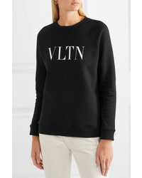 Valentino Printed Cotton Terry Sweatshirt