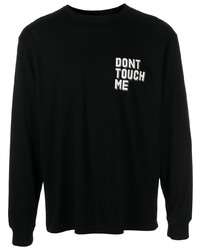 UNDERCOVE R Slogan Print Long Sleeve T Shirt